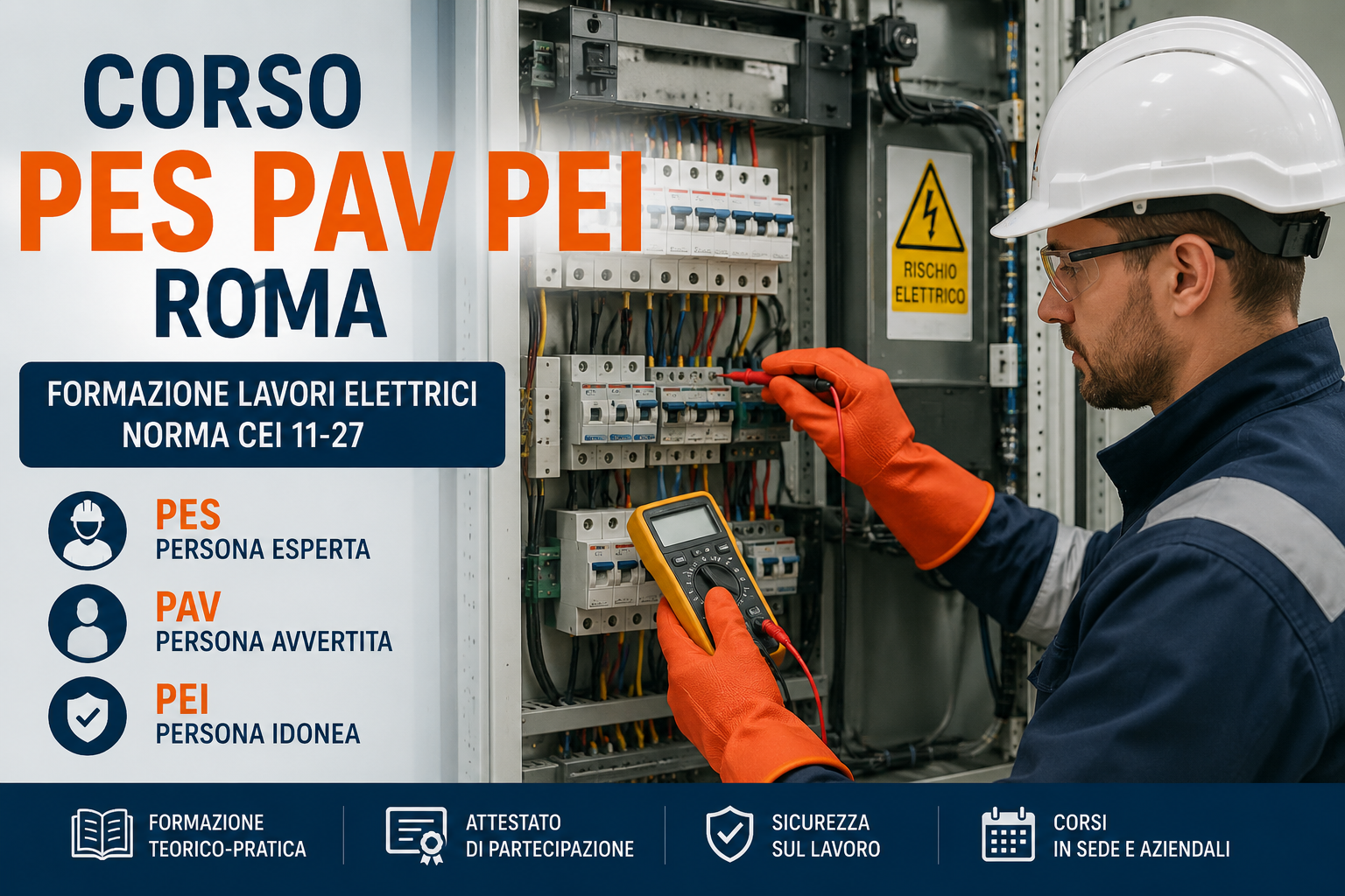 Corso PES PAV PEI Roma CEI 11-27